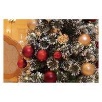 ストア・エキスプレス ブラシポットラグジュアリーツリーセット 高さ210×幅86cm【クリスマス】 8162-2180 1セット（直送品）