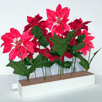 アルファ ポインセチア垣根アレンジ TE5-1350 1ヶ（直送品）