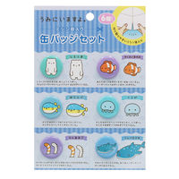 池田工業社 うみいますよ。缶バッジセット(2) 9280030 1セット(2個)（直送品）