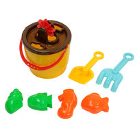 池田工業社 くるくる水車バケツ8点セット 砂遊び 9270 1個