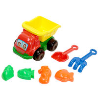 池田工業社 ダンプカー7点セット 砂遊び 9260 1個