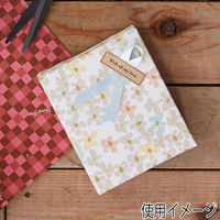 ＨＥＩＫＯ ギフト包装紙 半才 シャンドフルール 002416004 1セット(50枚入×10袋 合計500枚)（直送品）