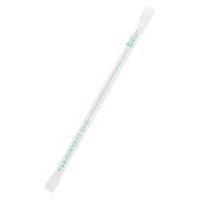 羽柴化成工業 バイオストレート 4.5×180mm ナチュラル 紙包装 004713028 1セット(500本入×20箱 合計10000本)（直送品）