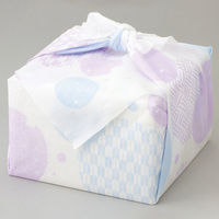 ノーブランド 結べる紙ふろしき 750角 20枚入 和柄ドット 004717124 1セット(20枚入×20袋 合計400枚)（直送品）