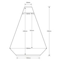 ＨＥＩＫＯ サンドイッチ袋 ５０　イージーカットタイプ ライン　白 006770604 1セット(100枚入×10袋 合計1000枚)（直送品）