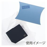 ＨＥＩＫＯ ギフトボックス　ピロー型 ＡＸー６ アースブルー 006901000 1セット(10枚入×10袋 合計100枚)（直送品）