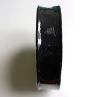 日本紐釦貿易 ストレッチインベル　幅50mm×20m巻　黒　ニット・ジャージ用　MS-SI50-B　1巻（直送品）