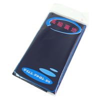 日本紐釦貿易 テトロン裏地 122cm×1.5m 紺 手芸・ハンドメイド用品 T321-31 1セット(5袋)