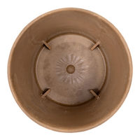 amabro アートストーン ラウンド ベージュ 10cm 295328 1個（直送品）