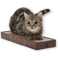 バリバリパッドスリム ダークブラウン 爪とぎ 3個 猫壱