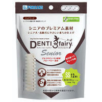 犬の歯磨きガム デンティ・スリーフェアリー シニア 超小型犬用 プレミアム素材 SS 14個入 3袋 ドッグフード おやつ デンタルケア