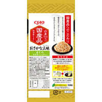 いなば CIAO チャオ おさかな三昧 まぐろ ささみ・しらす入り 国産（60g×3袋）1袋 キャットフード パウチ