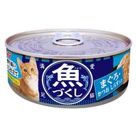 いなば CIAO チャオ 魚づくし缶 まぐろ・かつお しらす入り 60g 6缶 キャットフード 缶詰