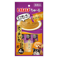 いなば ちゅ～る 犬 さつまいも 国産（14g×4本）6袋 ちゅーる ドッグフード 犬用 ウェット おやつ