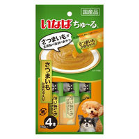 いなば ちゅ～る 犬 さつまいも かぼちゃ入り 国産（14g×4本）2袋 ちゅーる ドッグフード 犬用 ウェット おやつ