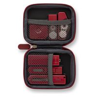 デザインフィル XS ステーショナリーキット 6種類入り えんじ 35550006 1セット(1個×2)