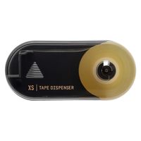 XS テープカッタ― 12mm幅×5m巻 黒A 35539006 1セット（2個） デザインフィル（直送品）