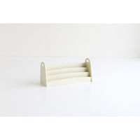 ICHIBA キッズピクチャーブックラック アルマ 幅700×奥行320×高さ700ｍｍ アイボリー ILR-3684IV 1台（直送品）