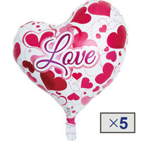 IBSハート.LOVE ハート 0201213404 1セット（5枚入） 宝興産（直送品）