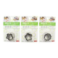 エコー金属 野菜抜き型2P(桜・梅・菊) 0311-627 1セット(1パック×12)