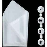 エコー金属 クリームしぼり袋(小)口金付 0799-208 1セット(10個)（直送品）