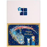 エヌビー社 グリーティングカード ミニカード えほん 誕生日 2865103 1セット(1冊×10)