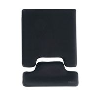 マウスパッド リストレスト付き GELクッション ノンスリップ加工 ペア MUP-939BK 1個 ナカバヤシ