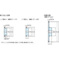 椿本チエイン RS60 スプロケット 1Bタイプ RS60ー1B18TQ 1セット(2個)（直送品）