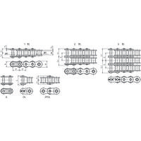 椿本チエイン RSローラチェーン RS35ー1ー2POL 1セット(10個)（直送品）