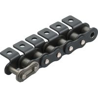 椿本チエイン ラムダアタッチメント付 RS形チェーン RS40ーLMCーA1ーJL 1セット(14個)（直送品）