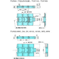 椿本チエイン プラトップチェーン TTUP形 TTUPーSUSーJPD 1セット(32個)（直送品）