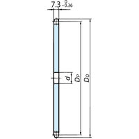 椿本チエイン RS40 スプロケット 1Aタイプ RS40ー1A22TQ 1セット(3個)（直送品）