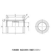 日本ベアリング ストロークブッシュ SR6 1セット(4個)（直送品）