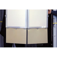 ゲート工業 パネルゲート部品 ゴムスカート 長さ500mm 取付ビス付 PAB-B-181 1枚（直送品）