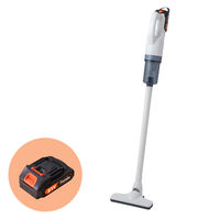 ファミリー・ライフ 充電式コードレスハイパワークリーナー 6点セット+予備バッテリー ホワイト 0423110 1個