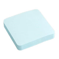 エコー金属 角丸ふせん紙 全面のり 75×75mm(パステル)1P 1199-452 1個