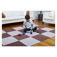 ワタナベ工業 吸着ぴたパネル 防音タイプ 40×40×厚み0.9cm ローズ KPP2-4031 1セット(4枚入)