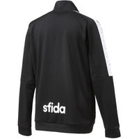 sfida（スフィーダ） サッカー トレーニングウェア BP ウォームアップジャケット 3XL ブラック SA21812 1枚（直送品）