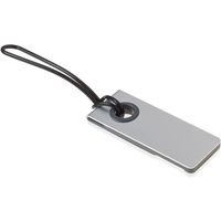 荷物タグ NEO LUGGAGE TAG ゴム紐付き アルミニウム製 LL114A7 ALUMINUM 1個 Lexon