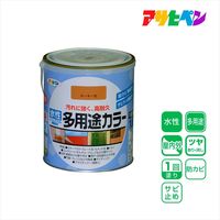 アサヒペン AP 水性多用途カラー 1.6L カーキー 9016722 1個（直送品）