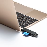 サンワサプライ Type-Cコンパクトカードリーダー(USB 1ポート付き) ADR-3TCMS7BKN 1個