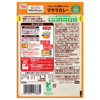 エスビー食品 S&Bベジミートと完熟トマトマサラカレー 180g x10 17688 1セット(10個)（直送品）