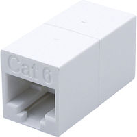 朝日電器 LAN用中継コネクタ8極 Cat6 TEA-103 1個