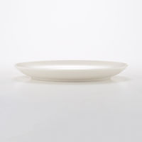無印良品 磁器ベージュ皿 中 約直径19×高さ2cm 良品計画