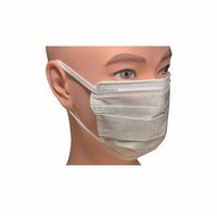 ファーストレイト ピッタリやわらかマスク グレー FR-003　使い捨て サージカル 不織布　1箱（50枚入）