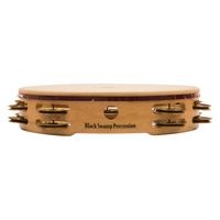 Black Swamp Percussion コンサート・タンバリン　エイジドブラスジングル・ダブルロウ　10インチ S3TDS 1個（直送品）