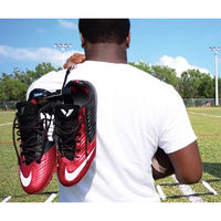 Global Expert シューズ持ち運び用クリップ クリッチスポーツ ブラック BK KLSPT 1個