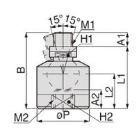 日本ピスコ フリーホルダ FH10ー15 1セット(5個)（直送品）