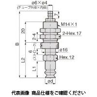 日本ピスコ 真空パッド VPC15ー6BHNー6B 1セット(5個)（直送品）