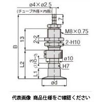 日本ピスコ 真空パッド VPSC20ー3PUー4B 1セット(5個)（直送品）
